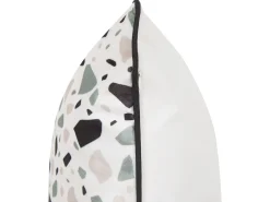 Conjunto De 2 Almofadas Decorativas De Veludo Multicolorido 45 X 45 Cm Lavander