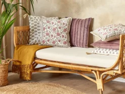 Conjunto De 2 Almofadas Decorativas Com Padrao Floral Em Algodao Multicolor 45 X 45 Cm Celtis