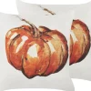 Conjunto De 2 Almofadas Decorativas Em Veludo Creme 45 X 45 Cm Curbita