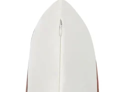 Conjunto De 2 Almofadas Decorativas Em Veludo Creme 45 X 45 Cm Curbita