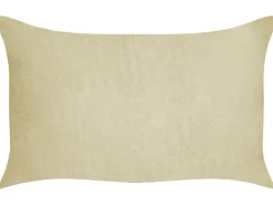 Conjunto De 2 Almofadas Decorativas Em Bombazine Verde 47 X 27 Cm Millet