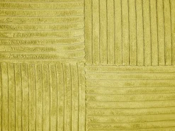 Conjunto De 2 Almofadas Decorativas Em Bombazine Verde 47 X 27 Cm Millet
