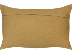 Conjunto De 2 Almofadas Decorativas Em Juta Multicolor 30 X 50 Cm Saron