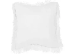 Conjunto De 2 Almofadas Decorativas Brancas 45 X 45 Cm Cide