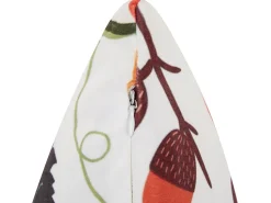 Conjunto De 2 Almofadas Decorativas Em Veludo Multicolor 45 X 45 Cm Viscaria