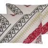 Conjunto De 2 Almofadas Em Algodao Multicolor 30 X 50 Cm Betula