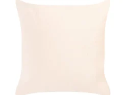 Conjunto De 2 Almofadas Em Veludo Creme 45 X 45 Cm Yarrow