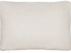 Conjunto De 2 Almofadas Em Tecido Branco E Vermelho 30 X 50 Cm Sven
