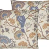 Conjunto De 2 Almofadas Multicolor 45 X 45 Cm Spiraea