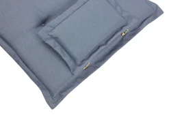 Conjunto De 6 Almofadas Para Cadeira De Jardim Azuis Toscana/Java