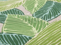 Conjunto De 8 Almofadas Para Cadeiras De Jardim Com Padrao Verde Sassari