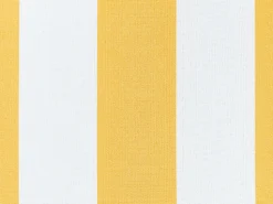 Conjunto De 6 Almofadas Para Cadeira As Riscas Amarelas E Brancas Tolve