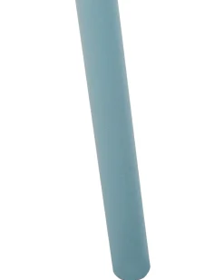 Conjunto De 4 Cadeiras De Jantar Em Plastico Azul Ostia