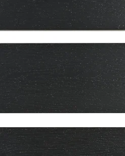 Conjunto De 6 Cadeiras De Jardim Pretas Vernio