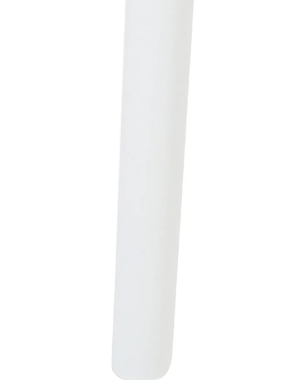 Conjunto De 4 Cadeiras De Jantar Em Plastico Branco Ostia