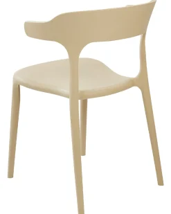 Conjunto De 8 Cadeiras De Jantar Cremes Gubbio