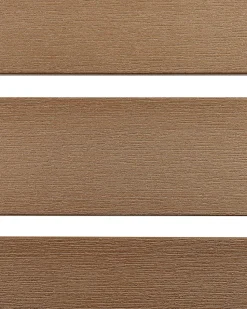 Conjunto De 6 Cadeiras De Jardim Castanhas Claras E Pretas Vernio