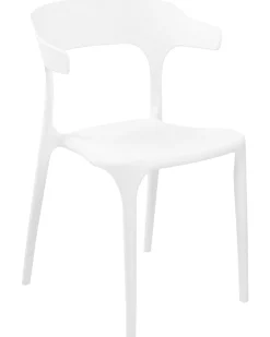 Conjunto De 8 Cadeiras De Jantar Brancas Gubbio