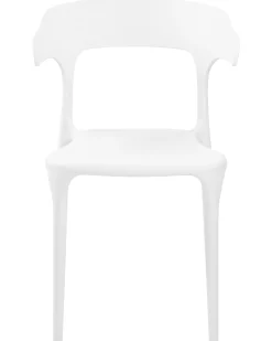 Conjunto De 8 Cadeiras De Jantar Brancas Gubbio