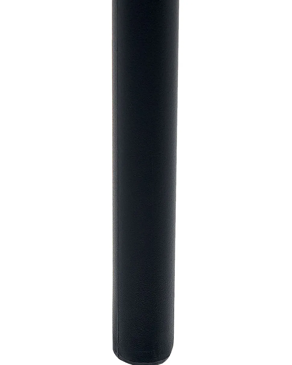 Conjunto De 4 Cadeiras De Jantar Em Plastico Preto Gela