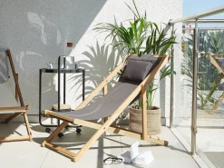 Conjunto De 2 Cadeiras De Jardim Com 2 Tecidos A Escolha Em Madeira Clara Avellino