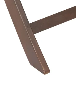 Conjunto De 2 Cadeiras De Jardim Dobraveis Em Madeira De Acacia Escura Cesana