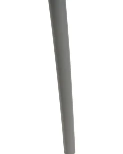 Conjunto De 8 Cadeiras De Jantar Cinzentas Gubbio