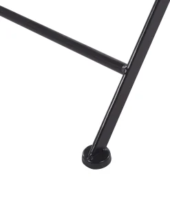 Conjunto De 2 Cadeiras Em Metal Preto Cariati