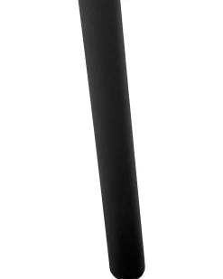 Conjunto De 4 Cadeiras Em Plastico Preto Pesaro
