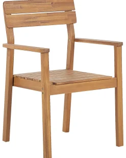 Conjunto De 6 Cadeiras Em Madeira De Acacia Clara Fornelli