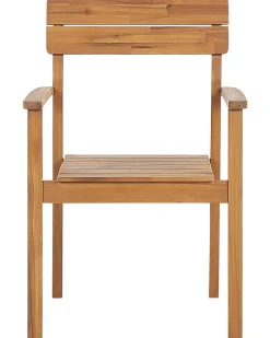 Conjunto De 6 Cadeiras Em Madeira De Acacia Clara Fornelli