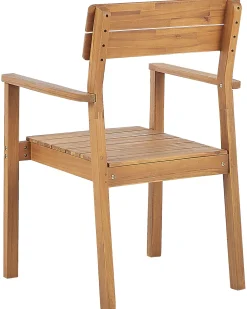 Conjunto De 6 Cadeiras Em Madeira De Acacia Clara Fornelli