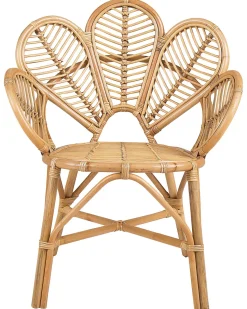 Conjunto De 2 Cadeiras Pavao Em Rattan De Cor Natural Florentine Ii