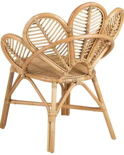 Conjunto De 2 Cadeiras Pavao Em Rattan De Cor Natural Florentine Ii