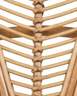 Conjunto De 2 Cadeiras Pavao Em Rattan De Cor Natural Florentine Ii