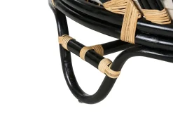 Conjunto De 2 Camas De Jardim Em Rattan Preto Rossano