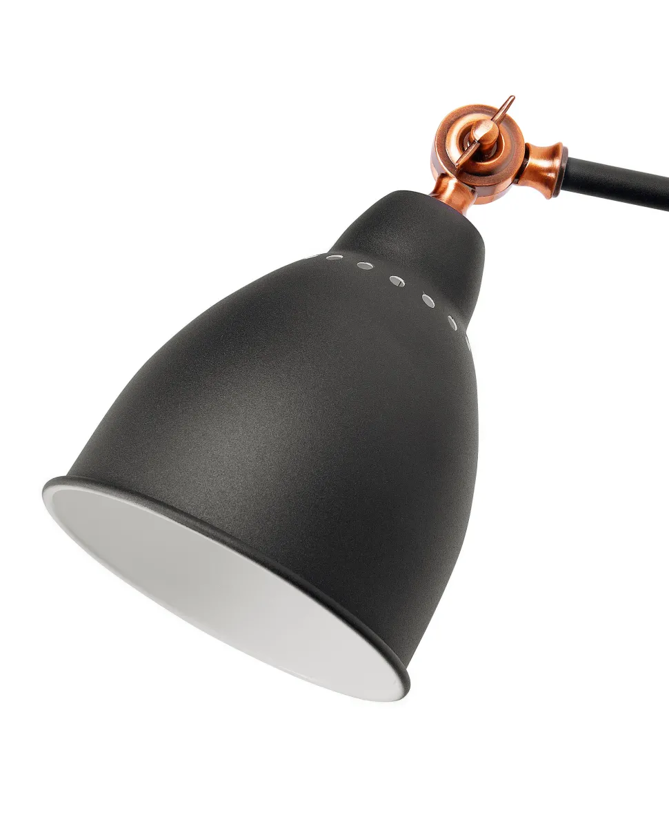 Conjunto De 2 Candeeiros De Parede Cinzento Grafite Mississippi M