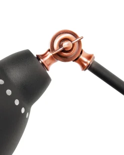 Conjunto De 2 Candeeiros De Parede Cinzento Grafite Mississippi M