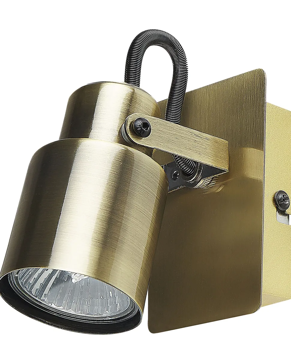 Conjunto De 2 Candeeiros De Parede Em Metal Cor De Bronze Bonte