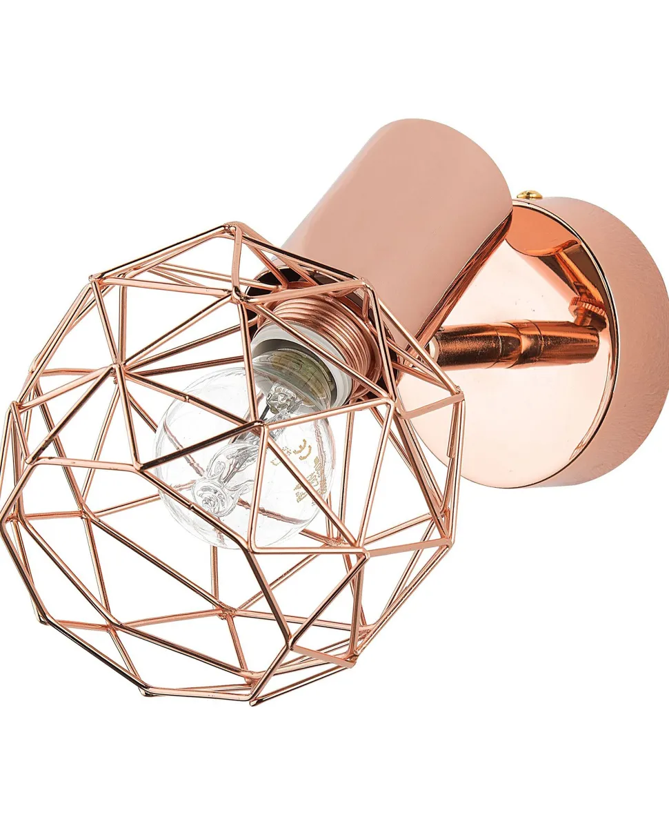 Conjunto De 2 Candeeiros De Parede Cobre Chenab