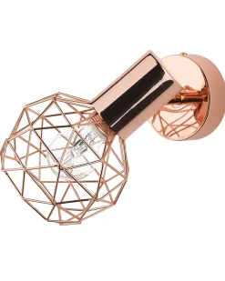 Conjunto De 2 Candeeiros De Parede Cobre Chenab