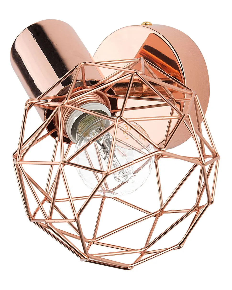 Conjunto De 2 Candeeiros De Parede Cobre Chenab