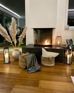 Conjunto De 2 Cestos Com Alcas Creme Kaella