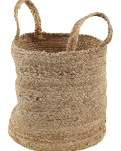Conjunto De 2 Cestos Com Alcas Creme Kaella