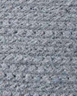 Conjunto De 3 Cestos Em Algodao Cinzento E Creme Basima