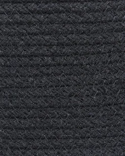 Conjunto De 2 Cestos Em Algodao Preto Silopi