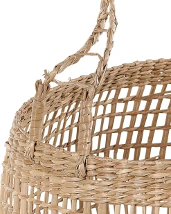 Conjunto De 3 Cestos Em Fibra De Algas Cor Natural Arapaima