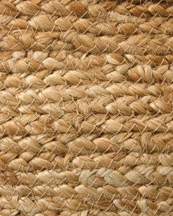 Conjunto De 3 Cestos Em Juta Natural E Creme Ranwal