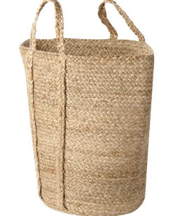 Conjunto De 2 Cestos Em Juta Cor Natural Ornach