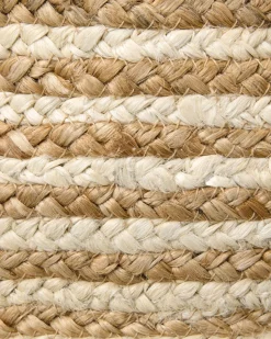 Conjunto De 3 Cestos Em Juta Natural E Creme Kahu